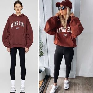 Anine Bing Harvey Hoodie Sweatshirt - Small